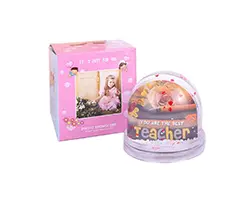 Fotoğraflı Kar Küresi