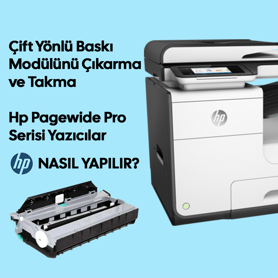 Hp Pagewide Atık Mürekkep Tankı Temizlenmiş CN459-60375 X451-X551-X476-X576-352DW-377DW-452DW-477DW-P55250-P57750