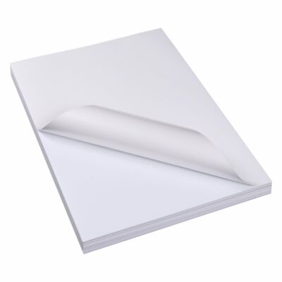 1. Hamur Yapışkanlı Sticker Kağıt A4 Mat 90Gr/m² 50 Adet/Paket - 2