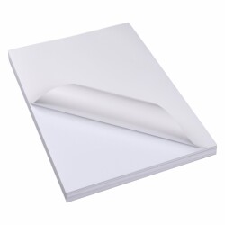 1. Hamur Yapışkanlı Sticker Kağıt A4 Mat 90Gr/m² 50 Adet/Paket - 2