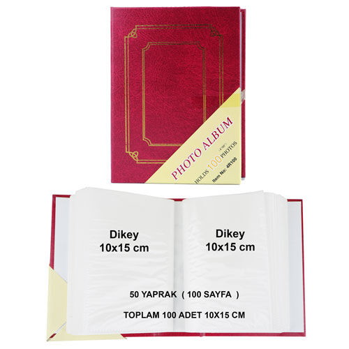 100 lük 10x15 cm Fotoğraf Albümü - 4