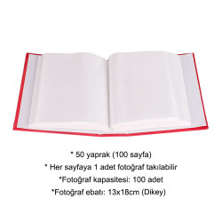 100'lük Pencereli Fotoğraf Albümü - 13x18cm - 2