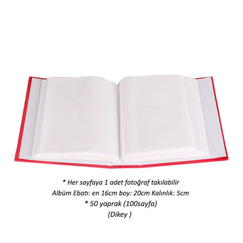 100'lük Pencereli Fotoğraf Albümü - 13x18cm - OFİSOMİ-T (1)