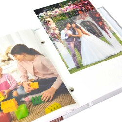 100'lük Renkli Desenli 13x18 Promosyon Fotoğraf Albümü - 4