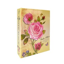 100'lük Renkli Desenli 13x18 Promosyon Fotoğraf Albümü - 14