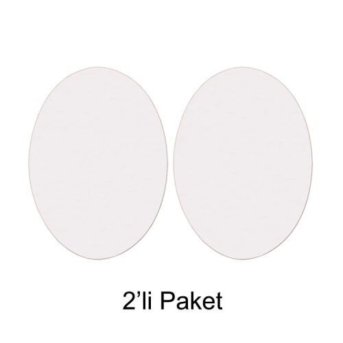 11x15cm Süblimasyon Oval Seramik - 2'li Paket - 5