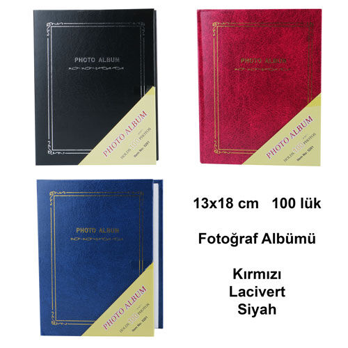 13x18cm Fotoğraf Albümü 100 lük - 1