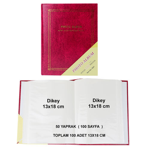 13x18cm Fotoğraf Albümü 100 lük - 6