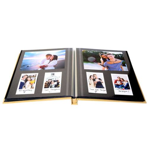 18 Yaprak Yapışkanlı Fotoğraf Makinesi Temalı Albüm - 24x24cm - OFİSOMİ-T