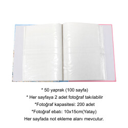 200'lük 10x15 Kutulu Ayı Figürlü Fotoğraf Albümü - 2