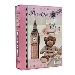 200'lük 10x15 Kutulu Ayı Figürlü Fotoğraf Albümü - 8