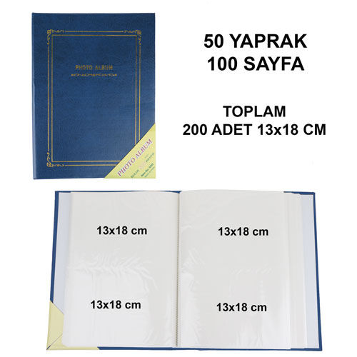 200'lük 13x18 cm Fotoğraf Albümü - 6
