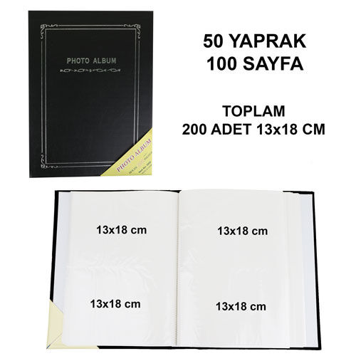 200'lük 13x18 cm Fotoğraf Albümü - 7