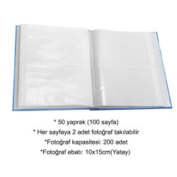 200'lük Promosyon Fotoğraf Albümü - 10x15 - 2