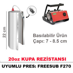 20oz Freesub Tumbler Kupa Rezistansı - 1