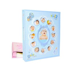 220'lik Bebek Fotoğraf Albümü - 10x15cm -15x21cm - 6