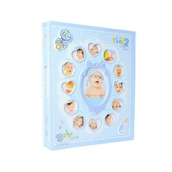 220'lik Bebek Fotoğraf Albümü - 10x15cm -15x21cm - 9