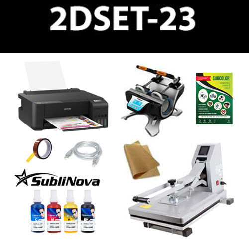 2D Baskı Sistemi (HP3803+Epson L3210+ST-210) - 2