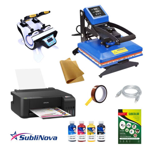 2D Baskı Sistemi (ZY-SB2530+Epson L3210+ST-210) - OFİSOMİ-S