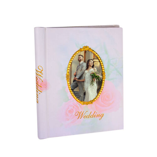 30 Yaprak Yapışkanlı Pencereli Wedding Fotoğraf Albümü - 25x29cm - OFİSOMİ-T (1)