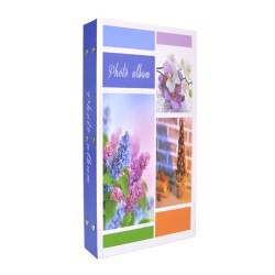 300'lük 10x15 Karışık Çiçek Desenli Fotoğraf Albümü - 7