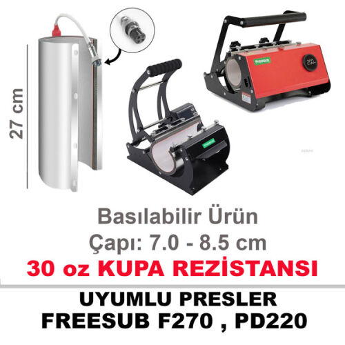 30oz Freesub Tumbler Kupa Rezistansı - OFİSOMİ-S