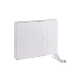 3D LED'li Ayıcık Fotoğraf Çerçevesi - 4