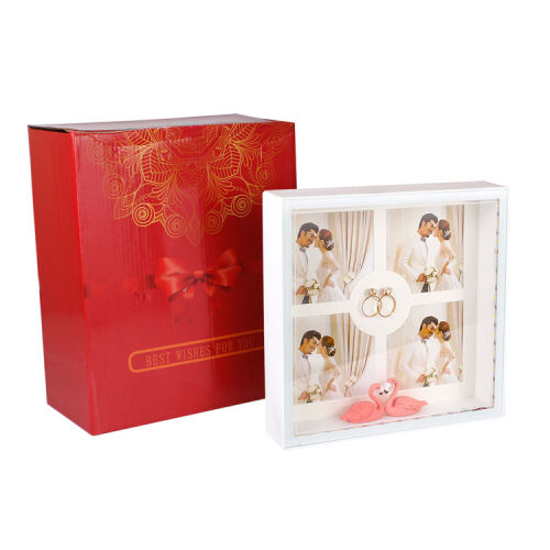 3D LED'li Kuğu Fotoğraf Çerçevesi - 6