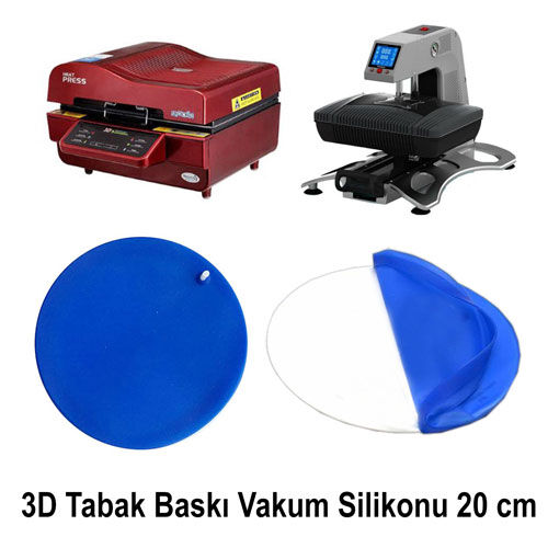3D Tabak Baskı Vakum Silikonu 20 cm - OFİSOMİ-S