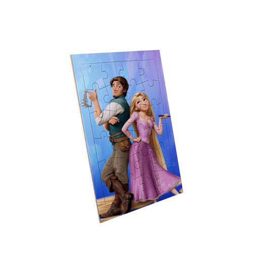 5'li Paket Süblimasyon Dikdörtgen Puzzle A5 - 24 Parça - 8