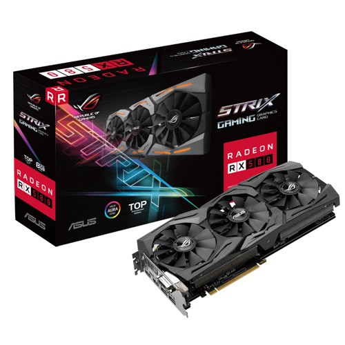 Asus ROG-Strix-RX580-T8G-Gaming Ekran Kartı