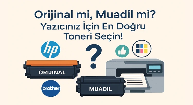 Orijinal ve Muadil Toner Arasındaki Farklar: Hangisi Sizin İçin Daha Uygun?