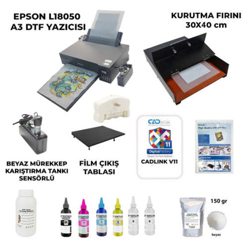 A3 DTF Tekstil Baskı Seti (CADLink) - OFİSOMİ-S (1)