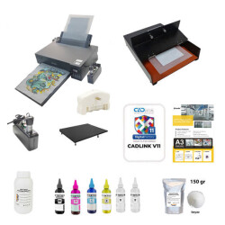 A3 DTF Tekstil Baskı Seti (CADLink) - 1