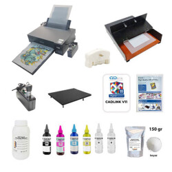 A4 DTF Tekstil Baskı Seti (CADLink) - 1