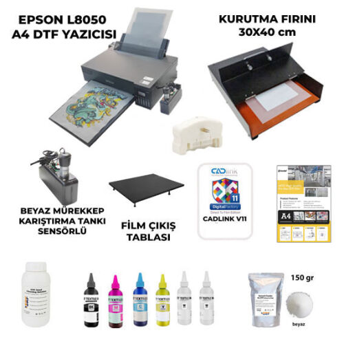 A4 DTF Tekstil Baskı Seti (CADLink) - OFİSOMİ-S (1)
