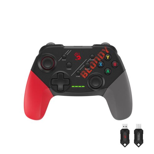 A4 Tech Bloody Gpw50 2.4Ghz Kablosuz&Usb Pc Android Ps3 Sports Red Kırmızı GamePad - A4TECH (1)
