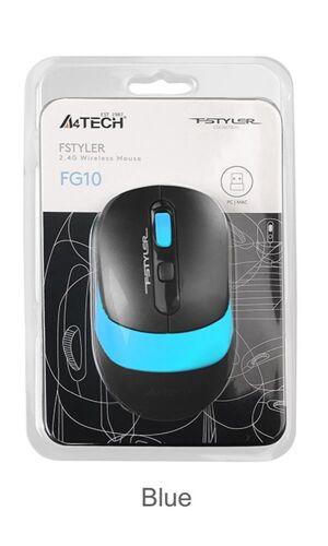 A4 Tech Fg10 Mavi Nano Kablosuz Optik 2000 Dpı Mouse - 1
