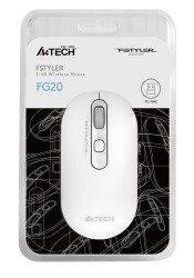 A4 Tech Fg20 Beyaz Nano Kablosuz Optik 2000 Dpi Mouse - 2