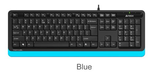 A4 Tech Fk10 Q Usb Fsytyler Mavi Tr Fn-Multimedya Klavye - A4TECH (1)