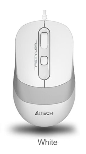 A4 Tech Fm10 Usb Fstyler Beyaz Optik 1600 Dpı Mouse - A4TECH (1)