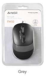 A4 Tech Fm10 Usb Fstyler Gri Optik 1600 Dpı Mouse - 1