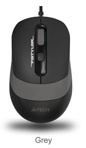 A4 Tech Fm10 Usb Fstyler Gri Optik 1600 Dpı Mouse - A4TECH (1)