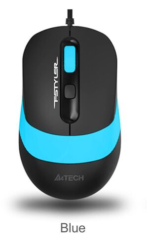 A4 Tech Fm10 Usb Fstyler Mavi Optik 1600 Dpı Mouse - A4TECH (1)