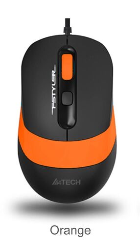 A4 Tech Fm10 Usb Fstyler Turuncu Optik 1600 Dpı Mouse - A4TECH (1)