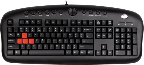 A4 Tech Kb-28G Siyah Usb Multımedya Gamer Klavye - A4TECH (1)