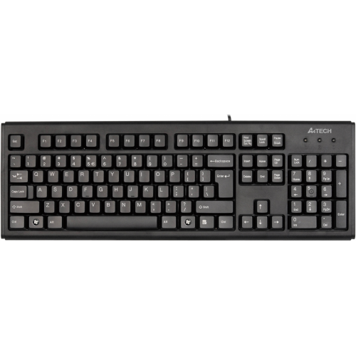 A4 TECH KM-720, Siyah, USB Kablolu, Türkçe Q, Multimedya KLAVYE - A4-Tech