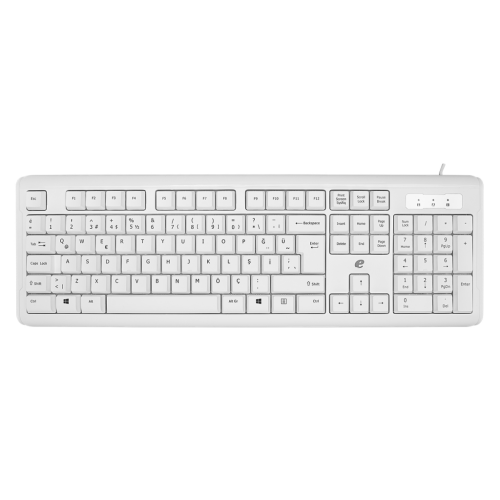 ACER eMachines, EAK9821, Beyaz, USB Kablolu, Türkçe Q, Standart Klavye - Acer