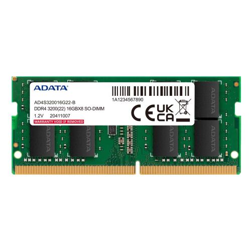 Adata 16GB DDR4 3200MHz 260Pin 1.2V Notebook Ram - ADATA (1)