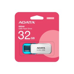 Adata AUV240-32G 32GB USB2.0 Beyaz Flash Bellek - 1